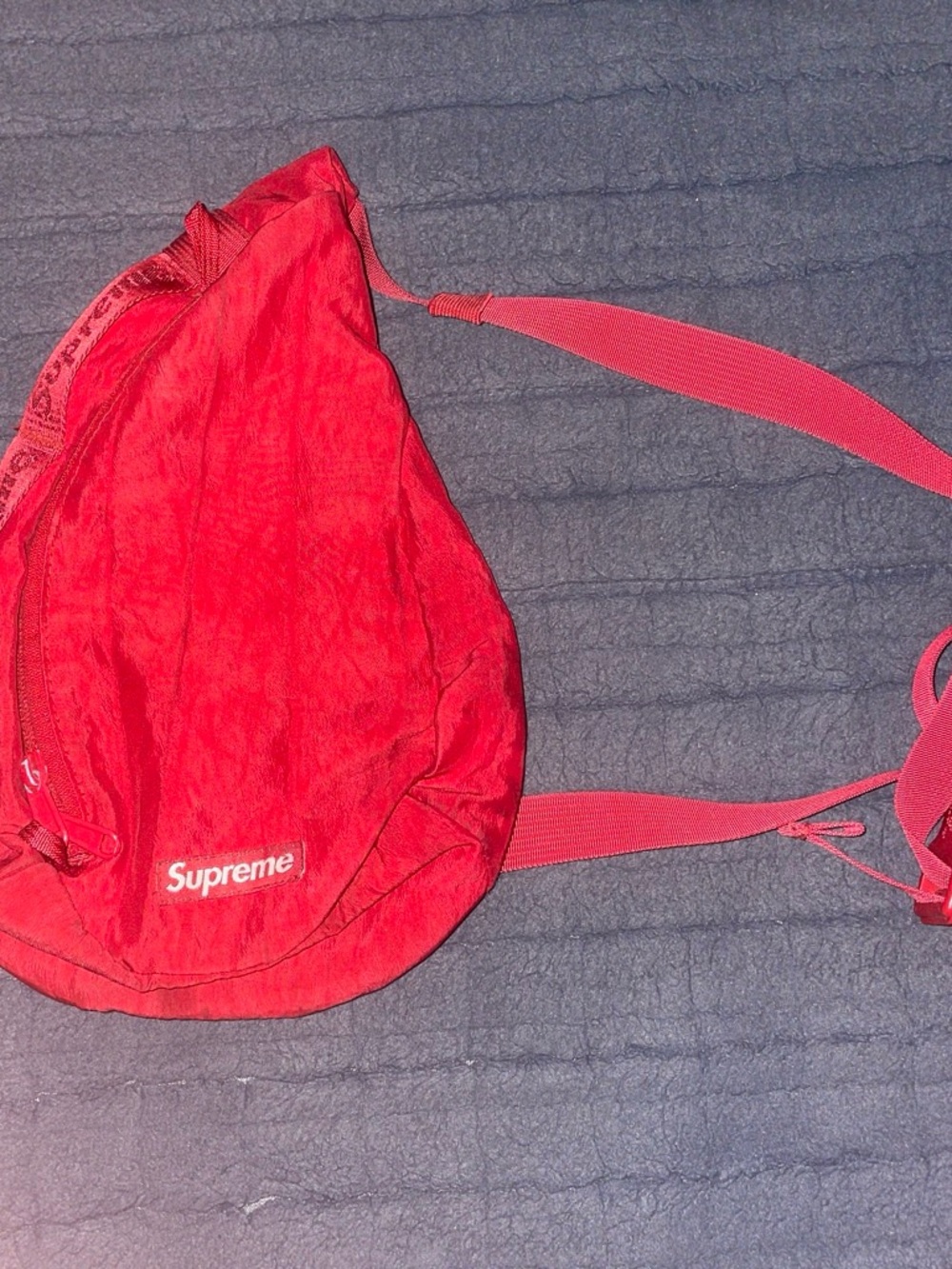 Supreme Red Crossbody Sling Bag